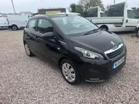 Used Peugeot 108 Active 68 HP (50 kW) 2014 Black Hatchback