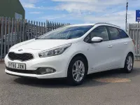Used Kia Ceed Sportswagon 98 HP (72 kW) 2016 White Estate