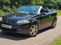 Used Renault Mégane Cabriolet Dynamique 2009 Black Cabriolet