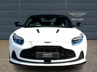New Aston Martin V8 2026 White Coupe