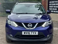 Used Nissan Qashqai N-Connecta 110 HP (80 kW) 2016 Blue SUV