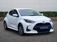 Used Toyota Yaris Hybrid 2023 White Hatchback