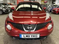 Used Nissan Juke Acenta 115 HP (84 kW) 2011 Red SUV