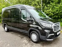 Used Maxus V90 160 HP (117 kW) 2023 Black Van