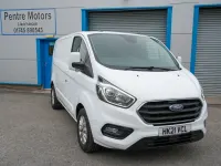 Used Ford Transit Custom Limited 130 HP (95 kW) 2021 White Van