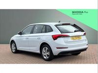 Used Skoda Scala SE 115 HP (84 kW) 2023 White Hatchback