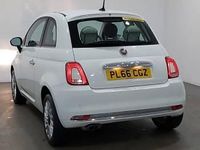 Used Fiat 500 Lounge 69 HP (50 kW) 2016 White Hatchback