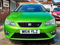 Used Seat Leon FR 150 HP (110 kW) 2014 Green Hatchback