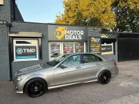 Used Mercedes C220 2009 Silver Sedan