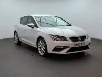 Used Seat Leon FR 125 HP (91 kW) 2018 White Hatchback