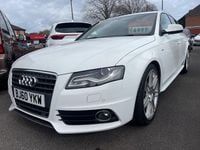 Used Audi A4 S-Line 143 HP (105 kW) 2011 White Estate