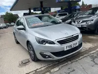Used Peugeot 308 Allure 120 HP (88 kW) 2016 Silver Hatchback
