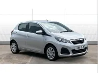 Used Peugeot 108 Active 67 HP (49 kW) 2016 Silver Hatchback