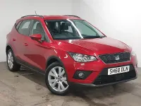 Used Seat Arona SE 95 HP (69 kW) 2019 Red SUV