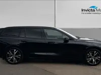 Used Volvo V60 R-Design 340 HP (250 kW) 2021 Black sapphire metallic Estate