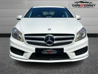 Used Mercedes A200 AMG 136 HP (100 kW) 2015 White Hatchback