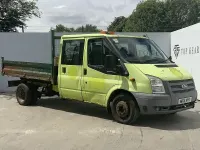 Used Ford Transit 100 HP (73 kW) 2014 Green MPV