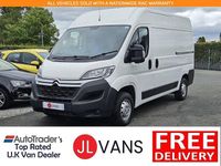 Used Citroën Relay 140 HP (102 kW) 2022 White Van