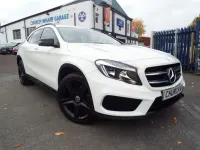 Used Mercedes GLA220 AMG line 177 HP (130 kW) 2015 White SUV