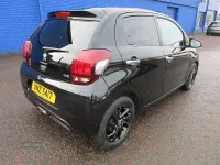 Used Peugeot 108 Roland Garros 82 HP (60 kW) 2018 Black Hatchback