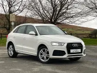 Used Audi Q3 S-Line 150 HP (110 kW) 2016 White SUV