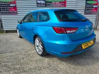 Used Seat Leon FR 125 HP (91 kW) 2016 Blue Estate
