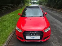 Used Audi A1 Sportback Black Edition 125 HP (91 kW) 2018 Red Hatchback