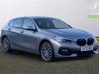 Begagnad BMW 116 Sport Line 2022 Grå Halvkombi