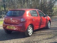 Used Dacia Sandero Ambiance 2015 Red Hatchback