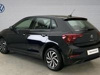 Used VW Polo Life 95 HP (69 kW) 2023 Black Hatchback