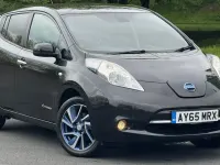 Used Nissan Leaf Acenta 80 kW (109 HP) 2015 Black Hatchback