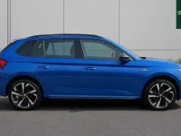Used Skoda Kamiq Monte Carlo 115 HP (84 kW) 2025 Race blue metallic SUV