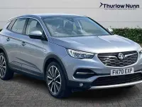 Used Vauxhall Grandland X Elite 131 HP (96 kW) 2020 Grey SUV