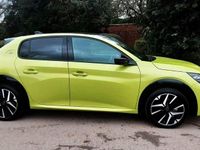 Used Peugeot e-208 GTi 114 kW (156 HP) 2024 Yellow Hatchback