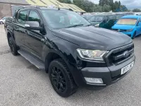 Used Ford Ranger Wildtrack 200 HP (147 kW) 2017 Black Pickup