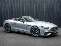 Used Mercedes SL43 AMG Premium 381 HP (280 kW) 2023 Silver Cabriolet