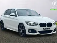 Used BMW 118 M Sport 150 HP (110 kW) 2019 White Hatchback