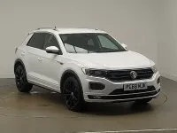 Used VW T-Roc R-line 115 HP (84 kW) 2019 White SUV