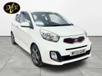 Used Kia Picanto 85 HP (62 kW) 2013 White Hatchback