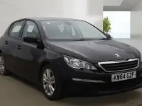 Used Peugeot 308 Active 100 HP (73 kW) 2015 Black Hatchback