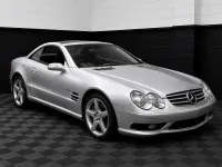 Used Mercedes SL500 2004 Silver Cabriolet