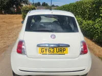 Used Fiat 500 Pop 69 HP (50 kW) 2014 White Hatchback
