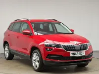 Used Skoda Karoq SE Technology 150 HP (110 kW) 2019 Red SUV