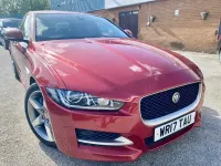Used Jaguar XE R-Sport 180 HP (132 kW) 2017 Red Sedan