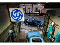 Used Mercedes SL600 1995 Blue Cabriolet