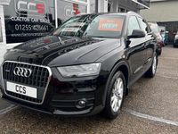 Begagnad Audi Q3 Comfort 140 HK (102 kW) 2012 Svart SUV