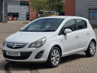 Used Vauxhall Corsa Design Edition 2014 White Hatchback