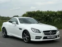 Used Mercedes SLK250 AMG 2014 White Cabriolet