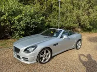 Used Mercedes SLK350 AMG 2014 Silver Cabriolet