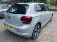 Begagnad VW Polo Match 2021 Silver Halvkombi